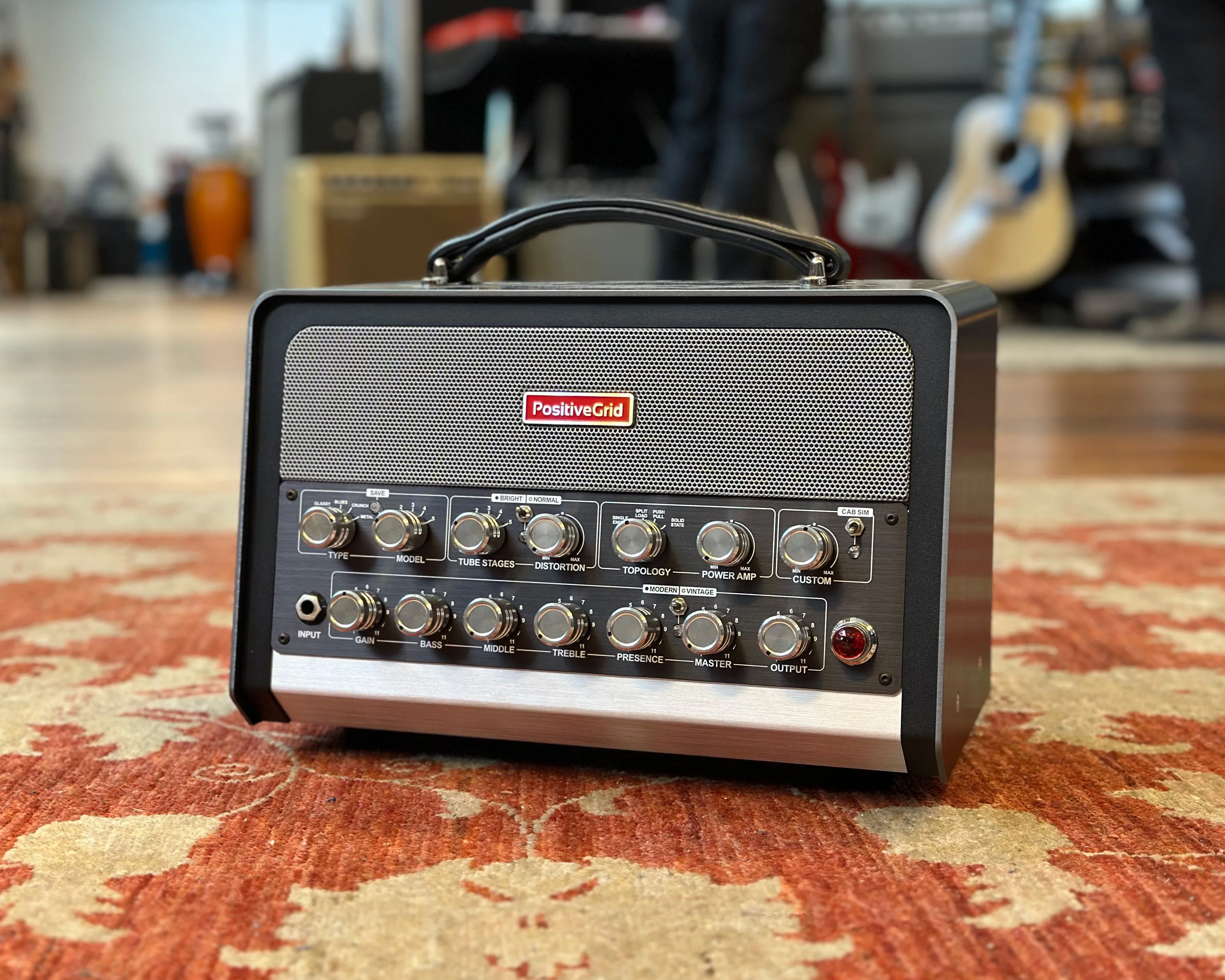 Positive Grid Bias Head Amp Match Amplifier