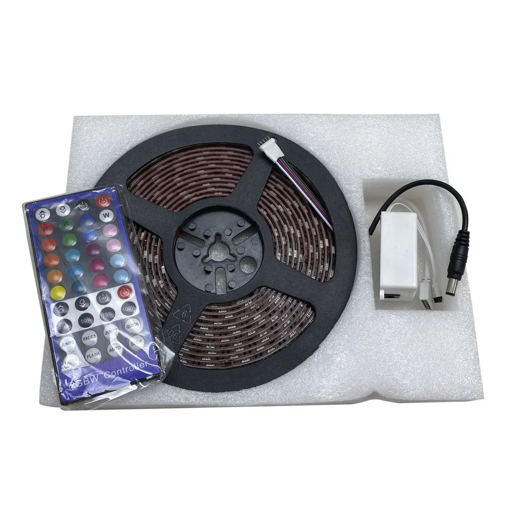 Race Sport RS RGB LED Light Strip Kits [16.4ft - 5 Meter] with IP63 Non-Epoxy White Print Circuitry
