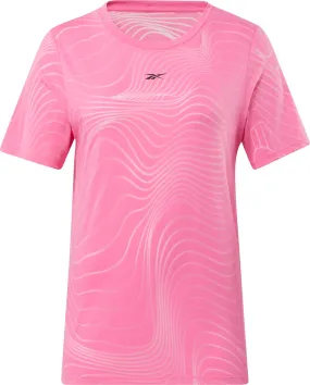 Reebok Women&#x27;s Burnout T-Shirt True Pink | Buy Reebok Women&#x27;s Burnout T-Shirt True Pink here | Outnorth