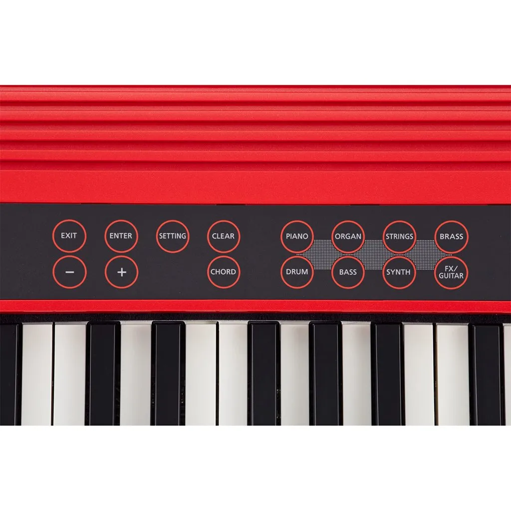 Roland GO-61K 61 Keys Home Piano - Red