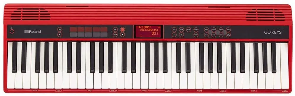 Roland GO-61K 61 Keys Home Piano - Red