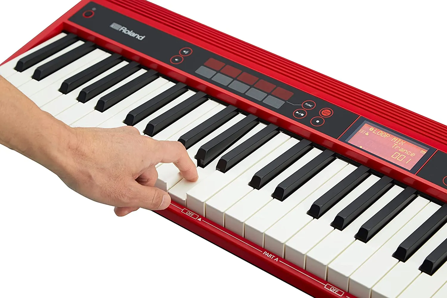 Roland GO-61K 61 Keys Home Piano - Red