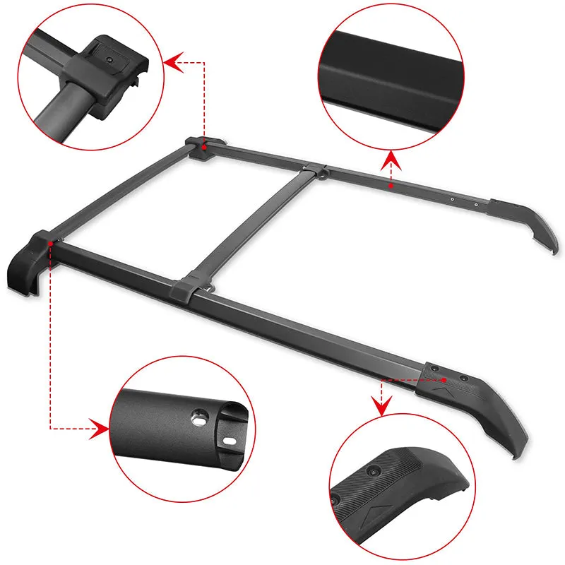 Roof Rack Cargo for 2021-2024 Ford Bronco 2/4 Doors Hard Top Freedom Top