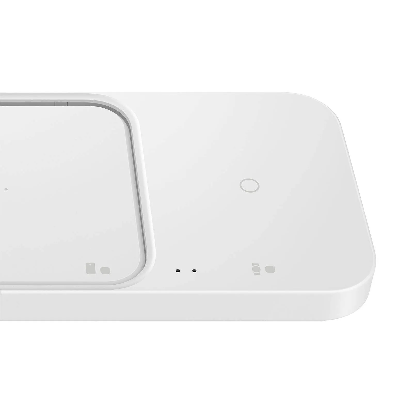 Samsung 15W Wireless Charger Duo Pad W/ Cable Only - White