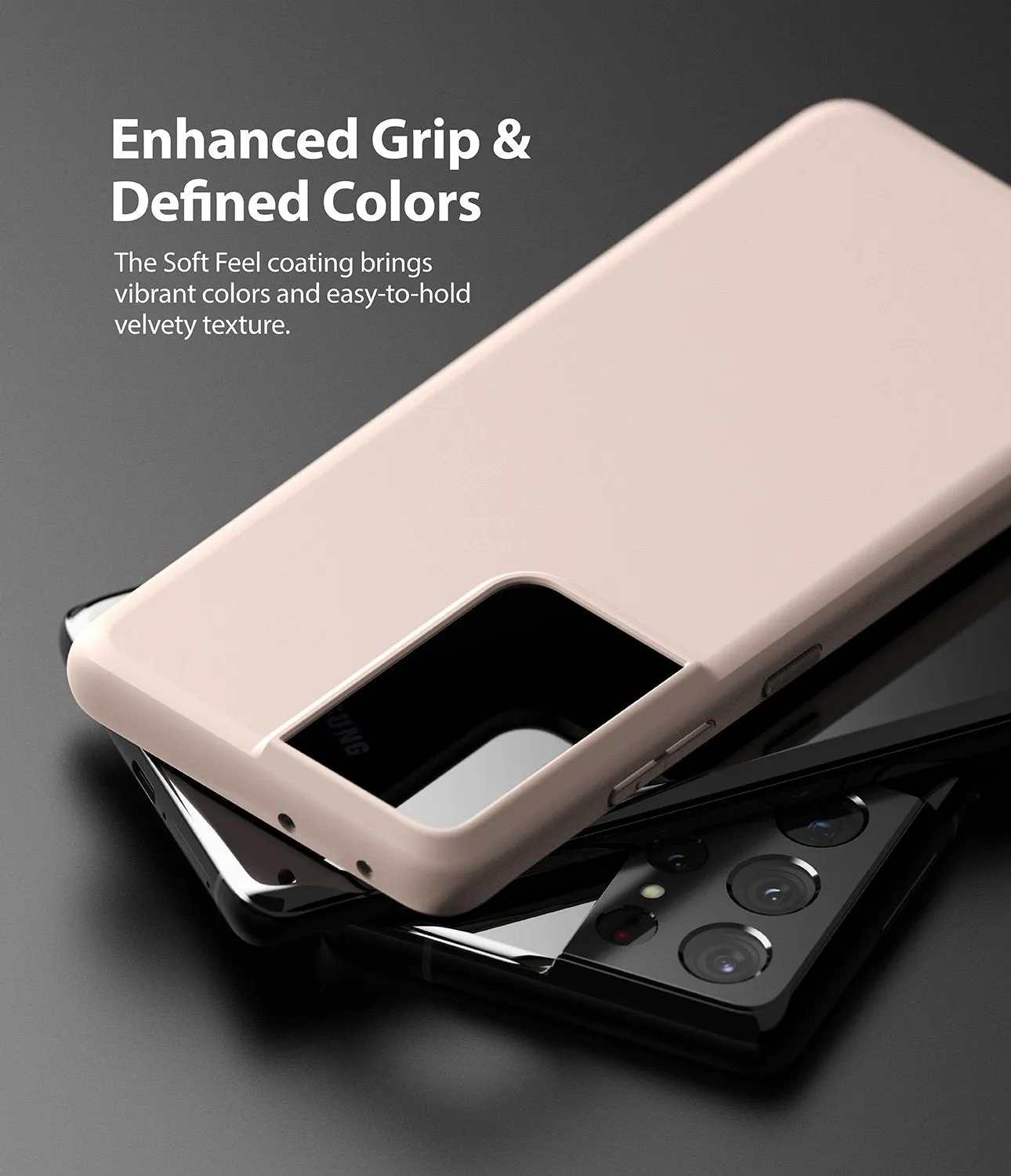 Samsung Galaxy S21 Ultra Case Cover| Air-S Series | Pink Sand