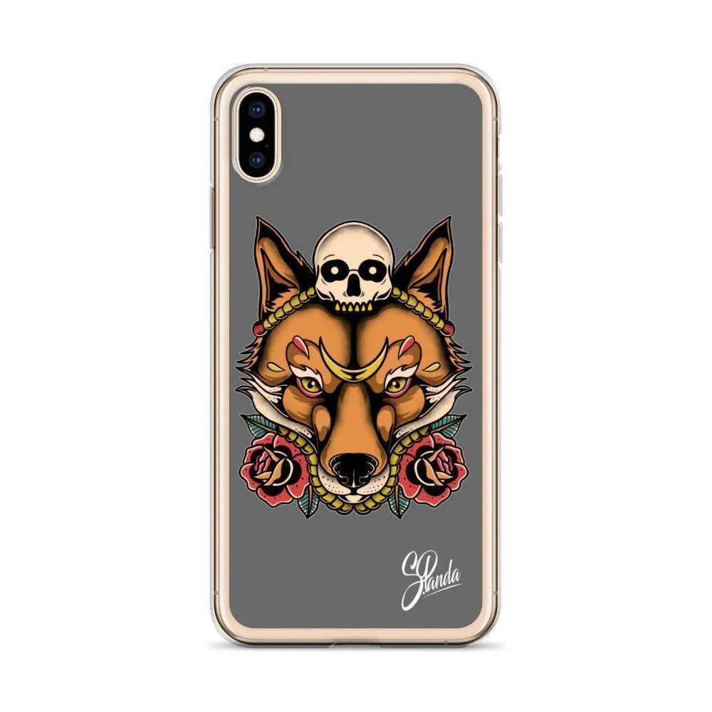 Skull Fox iPhone Cases ( Various Sizes )