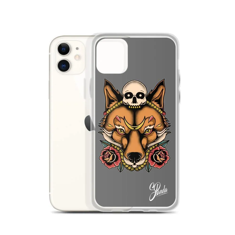 Skull Fox iPhone Cases ( Various Sizes )