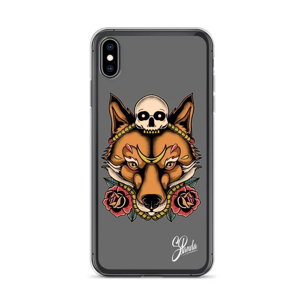 Skull Fox iPhone Cases ( Various Sizes )