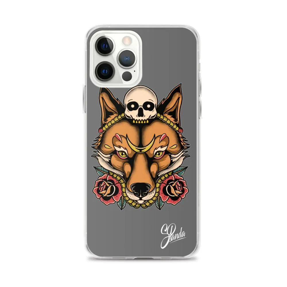 Skull Fox iPhone Cases ( Various Sizes )