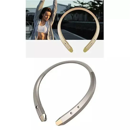 Sonic Halo Bluetooth Neckband Headphones With Microphone