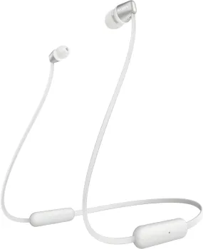 Sony Wireless In Ear Bluetooth Earphones White - WI-C310/WZ
