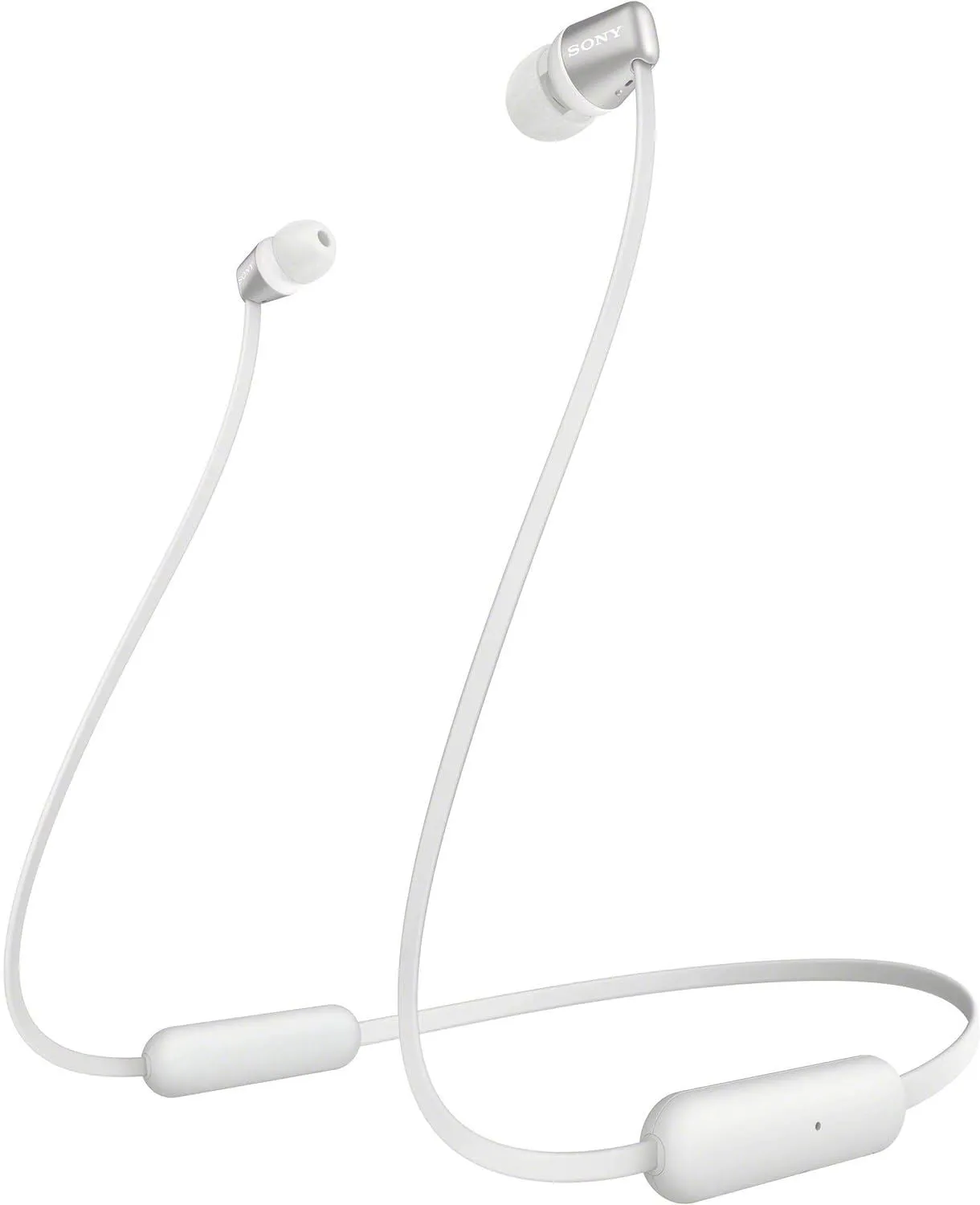 Sony Wireless In Ear Bluetooth Earphones White - WI-C310/WZ