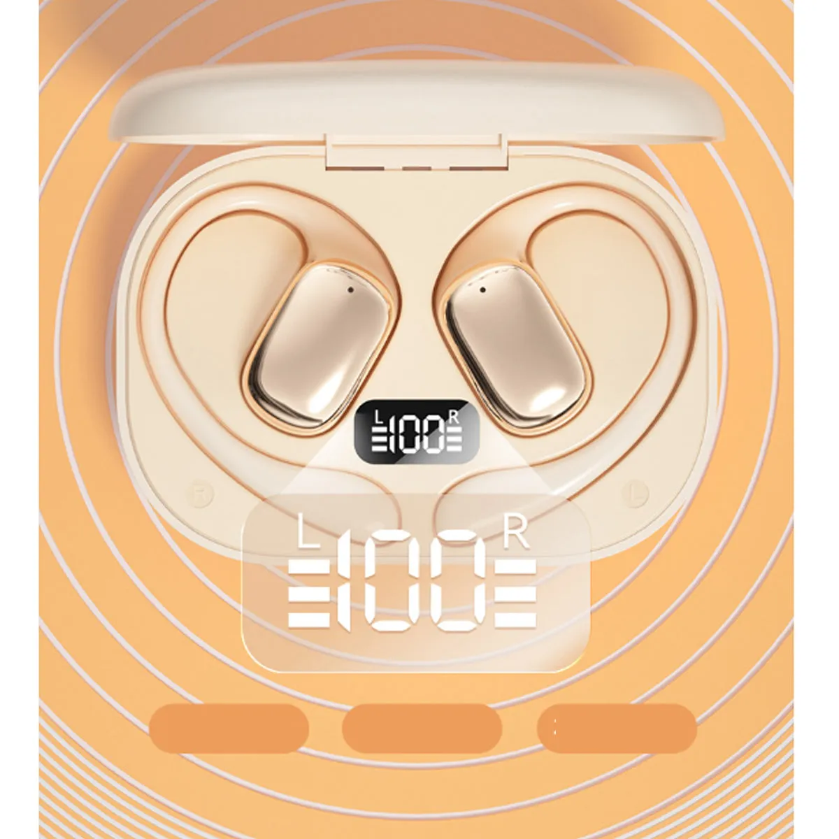 Super Stereo Over The Ears Bluetooth Earphones