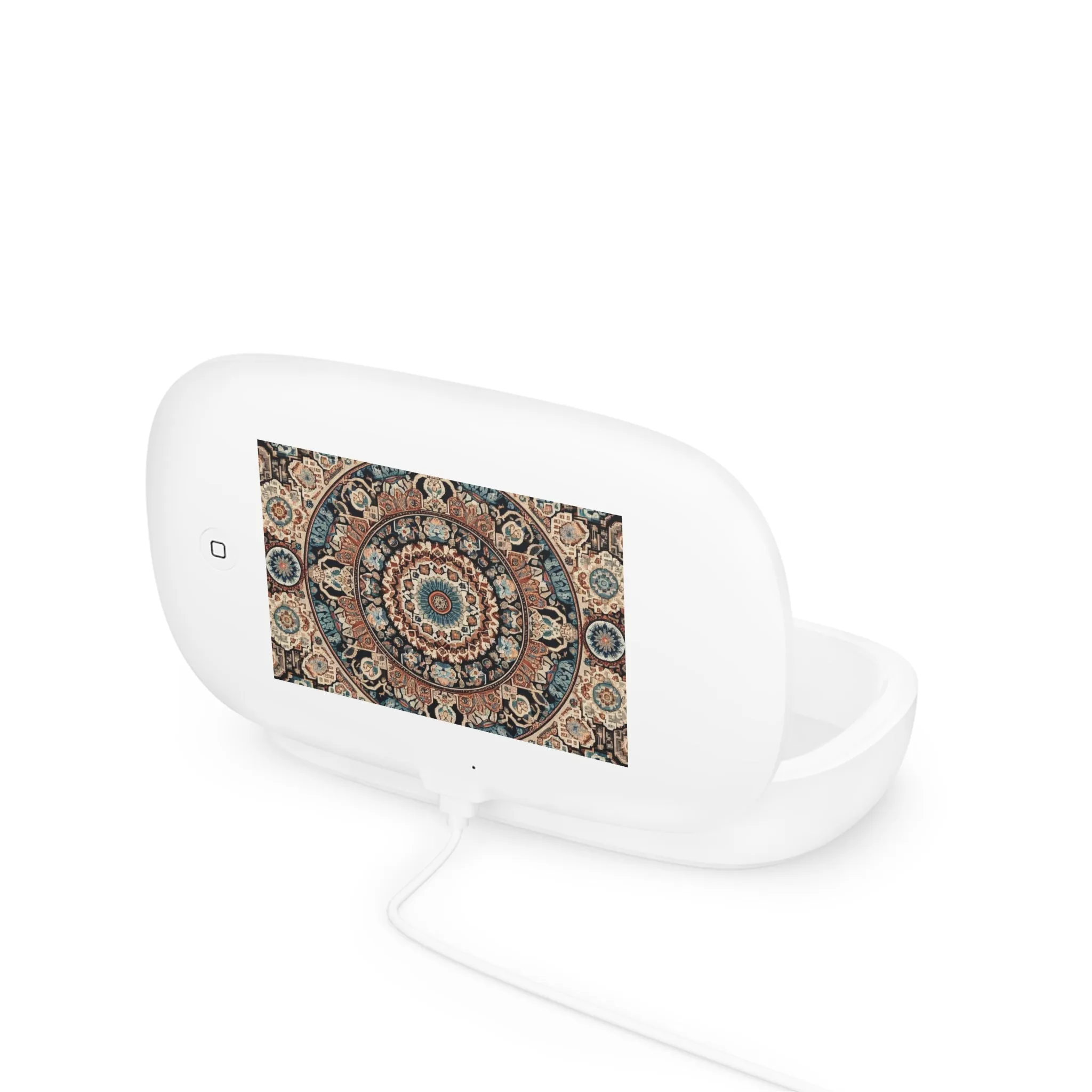 Traditional old rug pattern UV Phone Sanitizer and Wireless Charging Pad