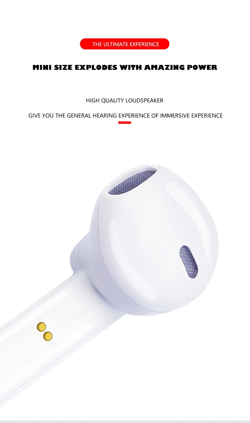 TWS Bluetooth Sports Earphones - HD Touch Control, Noise Cancelling, Built-in Microphone
