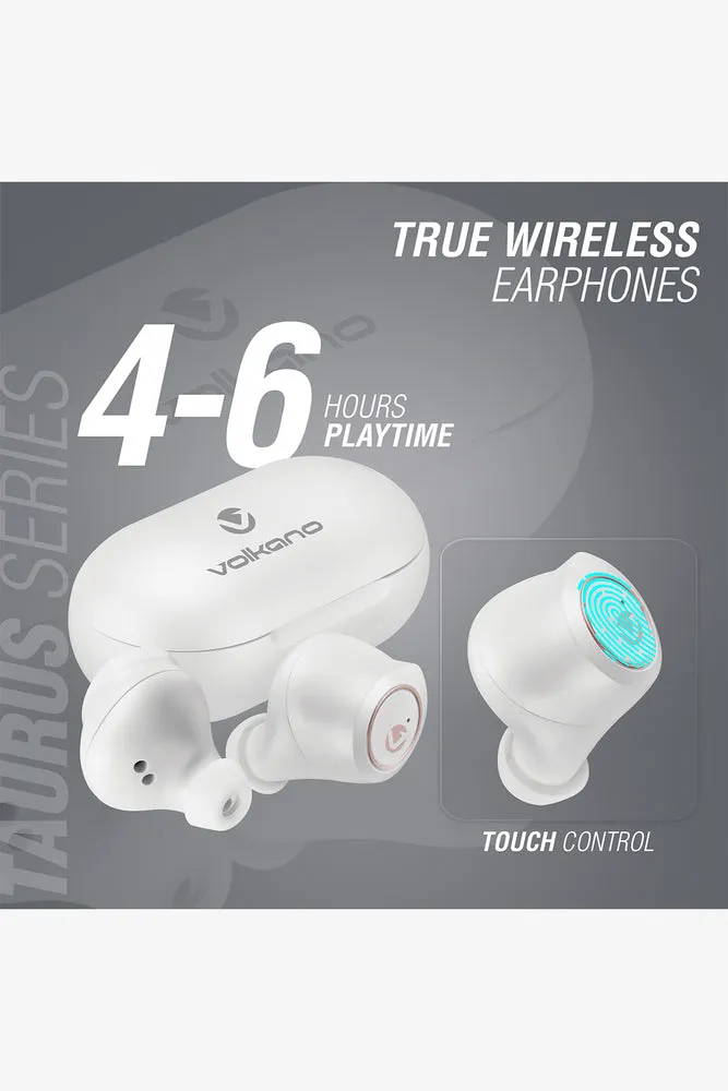 Volkano Taurus Tws Earphones White