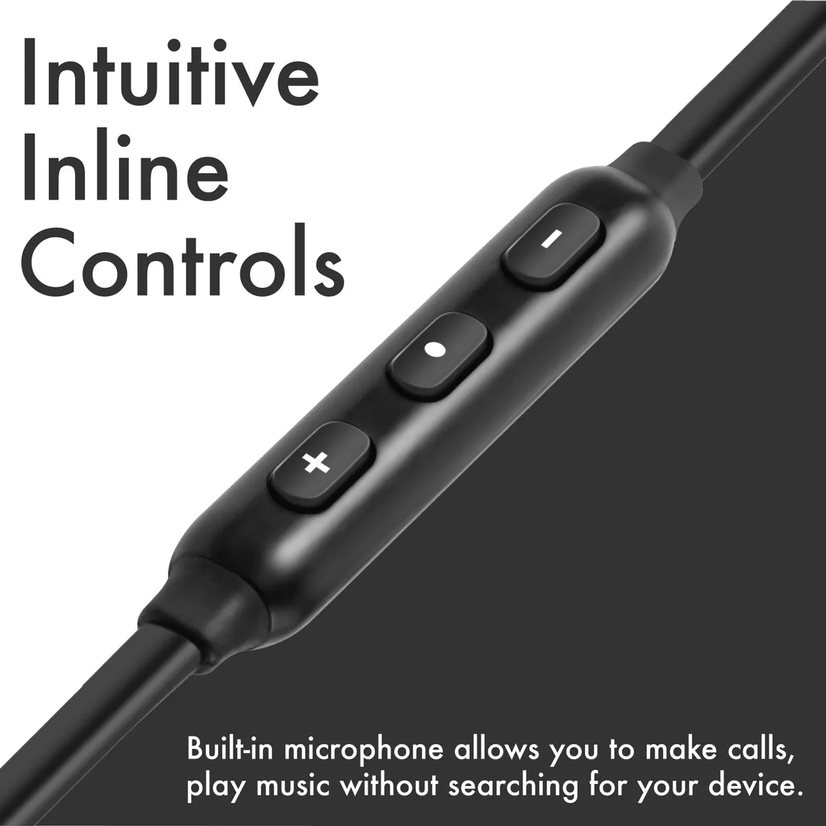 Wireless Active Noise Cancelling Earphones with Mic and IPX4 Sweat and Waterproof