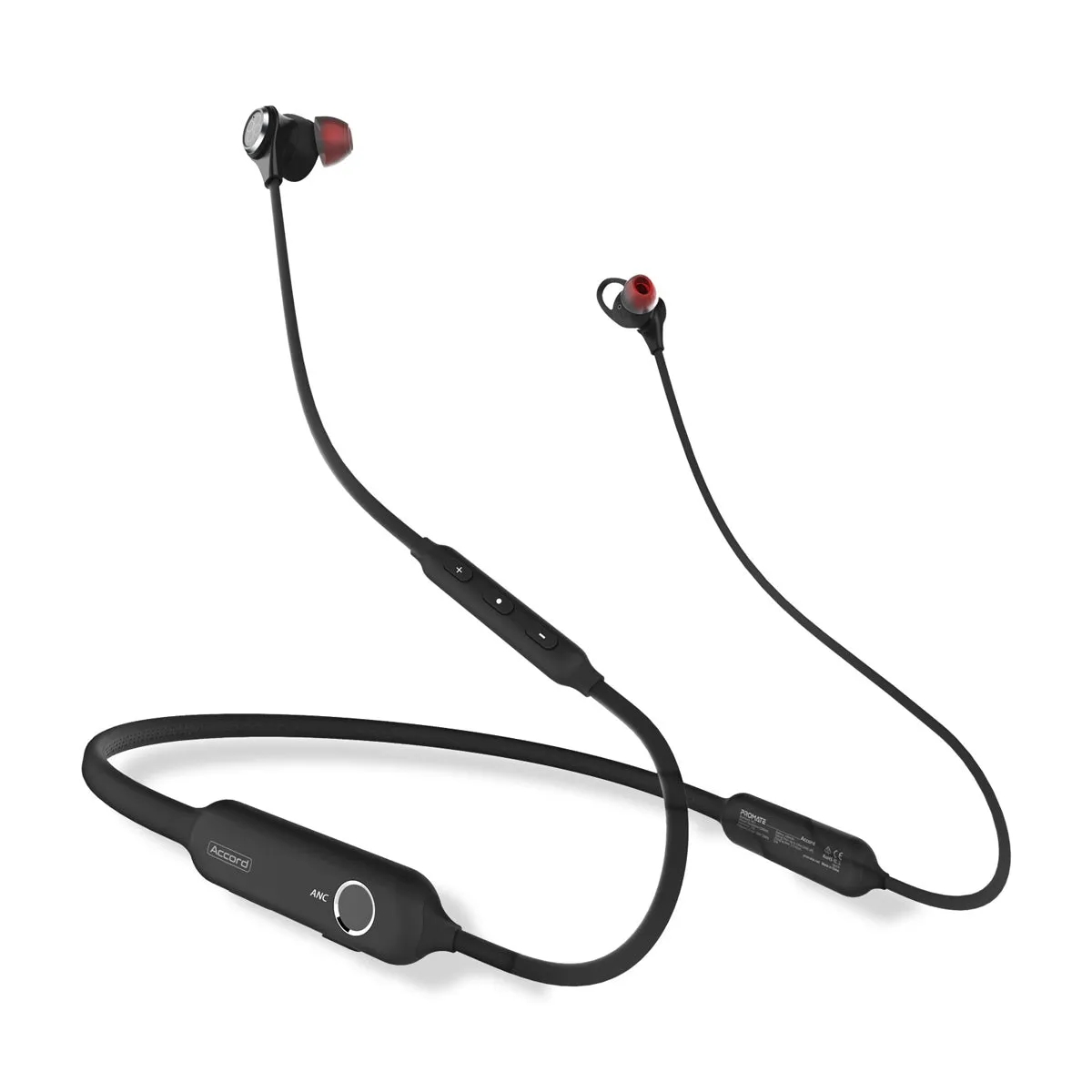 Wireless Active Noise Cancelling Earphones with Mic and IPX4 Sweat and Waterproof
