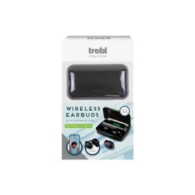 Wireless Earbuds Smart Touch Control Charging Case Trebl - Choice Of Colour