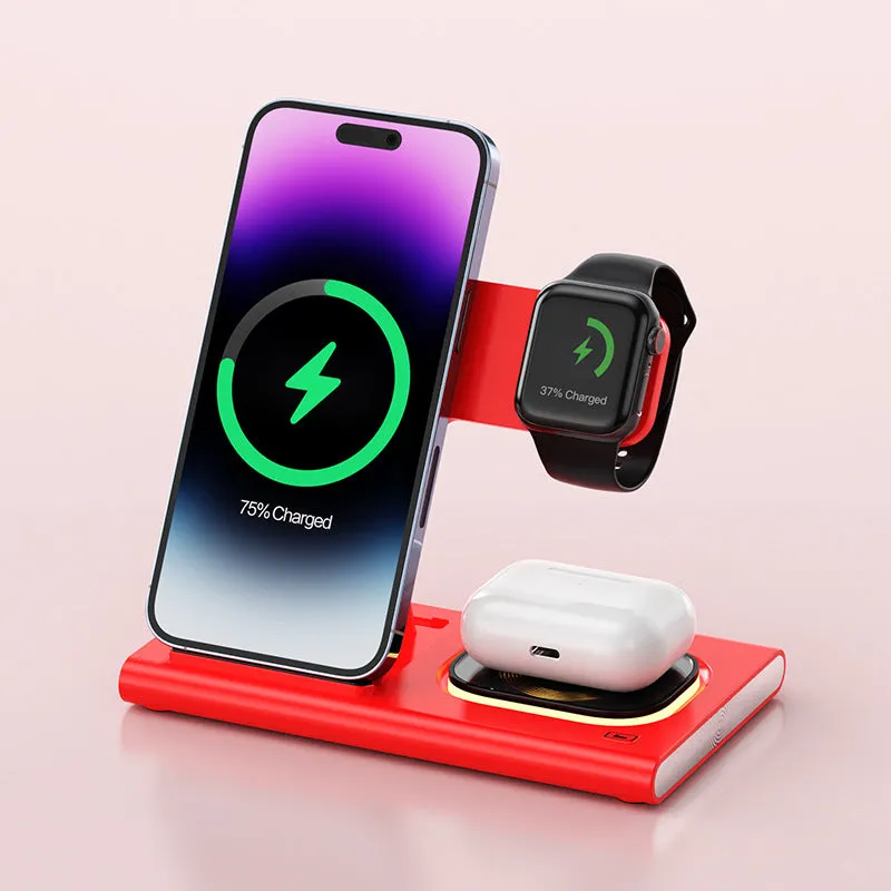 Wireless Magnetic Charger with Night Light