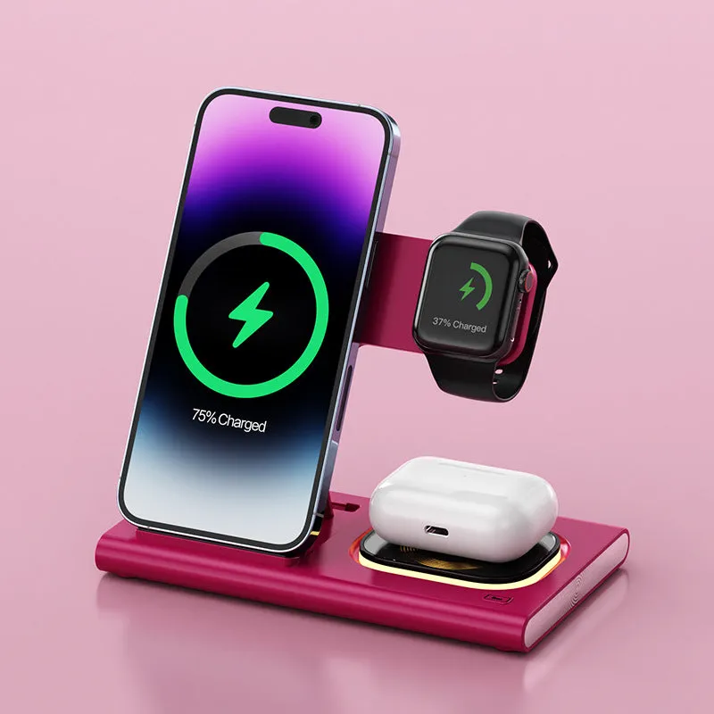 Wireless Magnetic Charger with Night Light