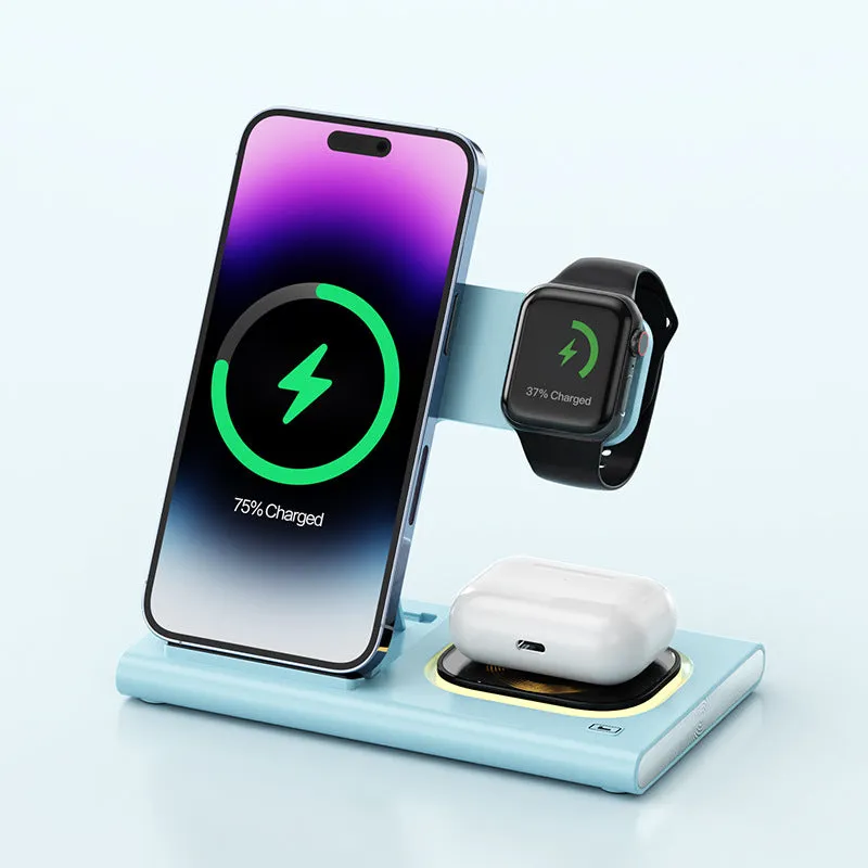 Wireless Magnetic Charger with Night Light