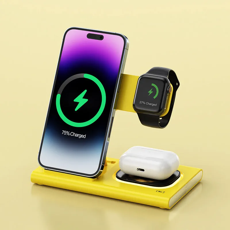 Wireless Magnetic Charger with Night Light