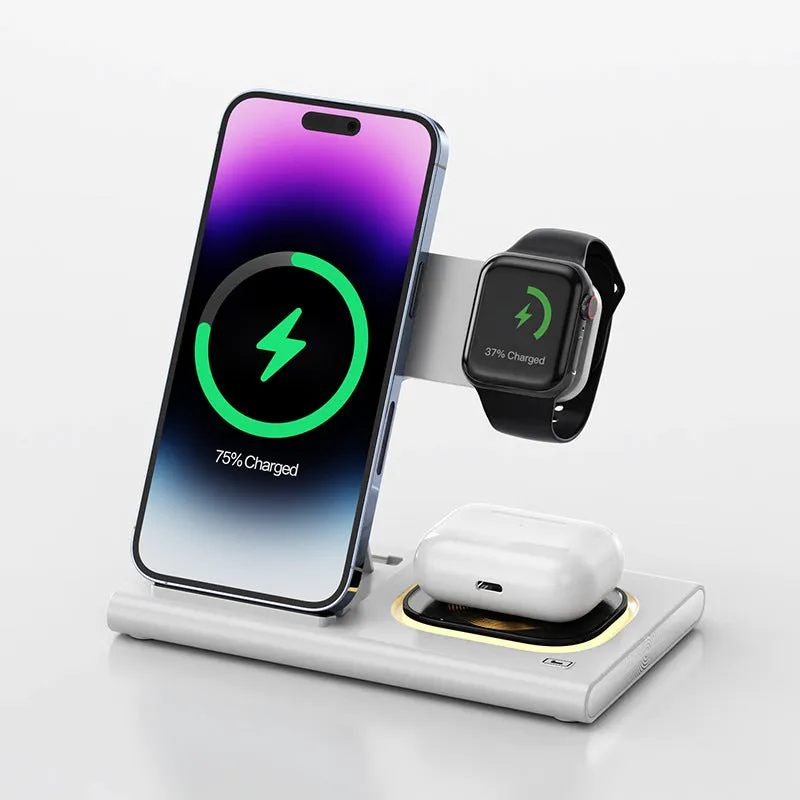 Wireless Magnetic Charger with Night Light