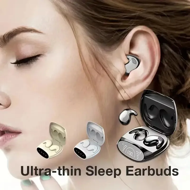 Xiaomi Sleep Invisible Earbuds 5.3 Tiny Headphones Bluetooth Sports Stereo Earphone Hidden Noise Cancelling Wireless Headsets
