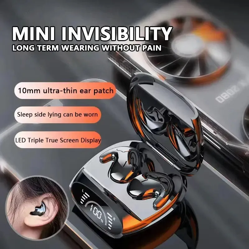 Xiaomi Sleep Invisible Earbuds 5.3 Tiny Headphones Bluetooth Sports Stereo Earphone Hidden Noise Cancelling Wireless Headsets