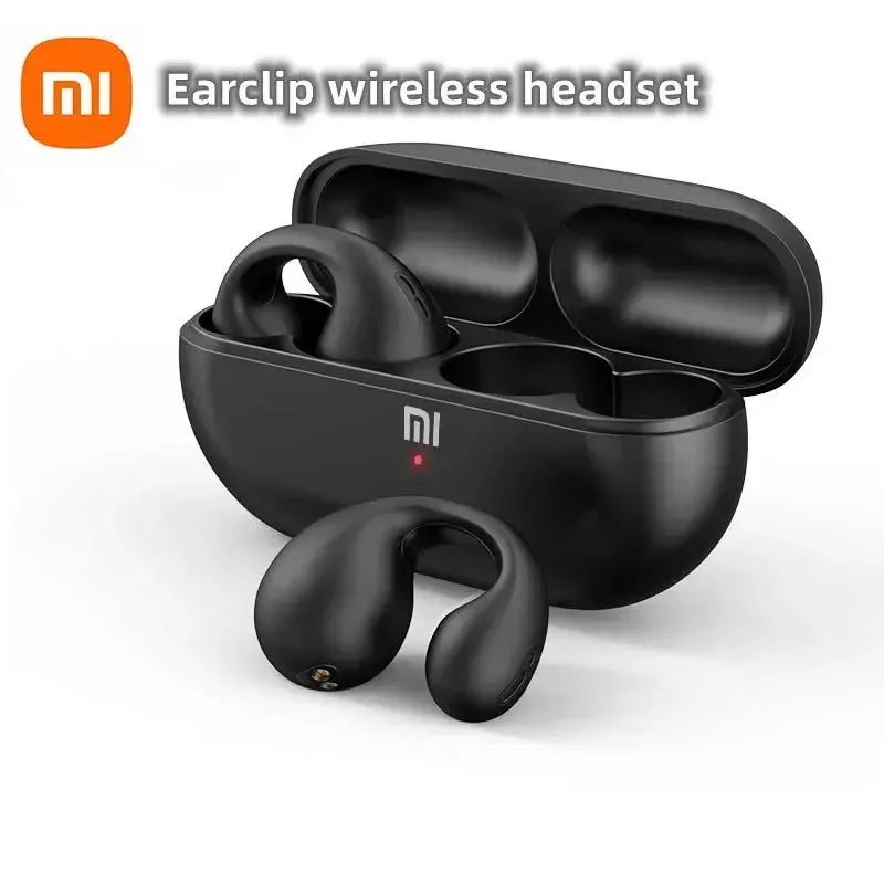 Xiaomi TWS Bluetooth Headphones Bone Conduction  Wireless Earbuds Open Ear Clip Headsets HiFi Sound Sport Earphones With Mic