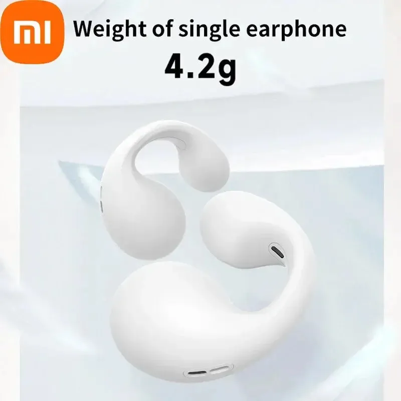 Xiaomi TWS Bluetooth Headphones Bone Conduction  Wireless Earbuds Open Ear Clip Headsets HiFi Sound Sport Earphones With Mic
