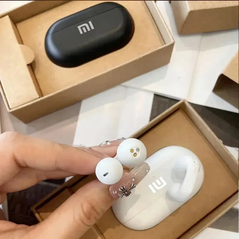 Xiaomi TWS Bluetooth Headphones Bone Conduction  Wireless Earbuds Open Ear Clip Headsets HiFi Sound Sport Earphones With Mic