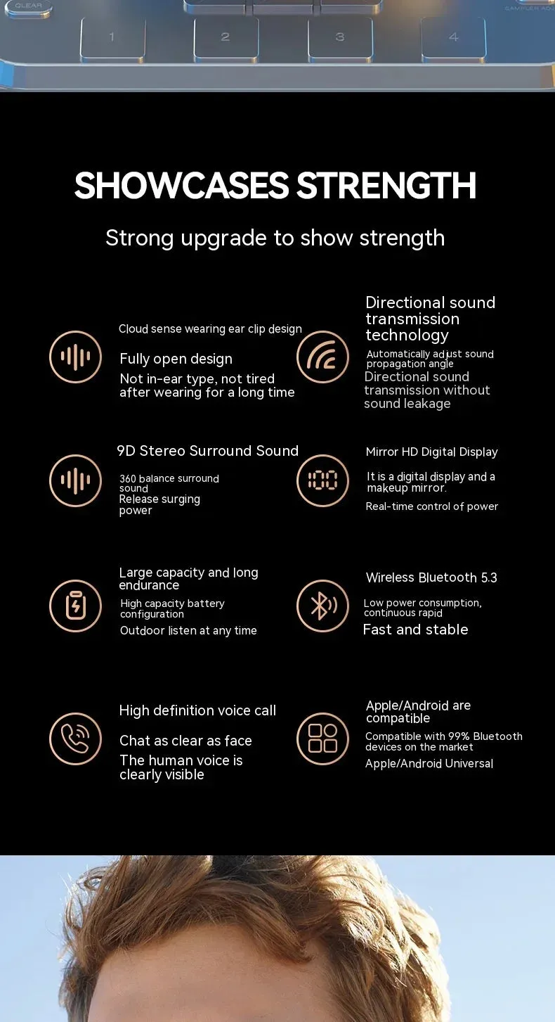 Xiaomi Wireless Bone Conduction Headphones 5.3