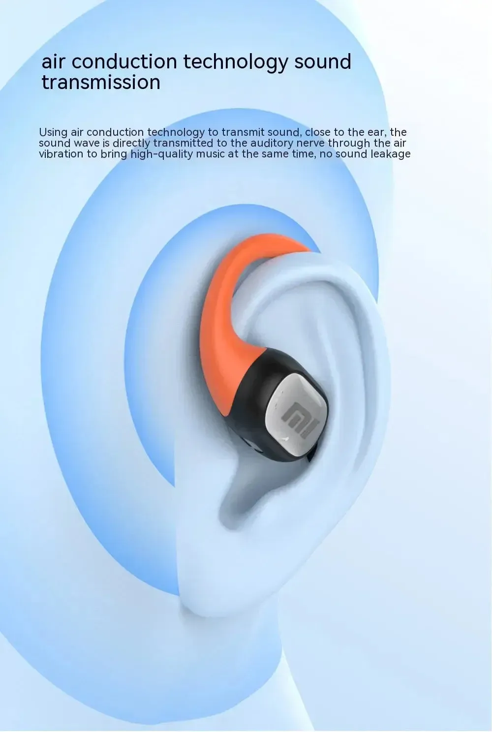 Xiaomi Wireless Headphones EarHook TWS HiFi Bluetooth 5.3 Headphones Sports Waterproof Headset Built-in Microphone